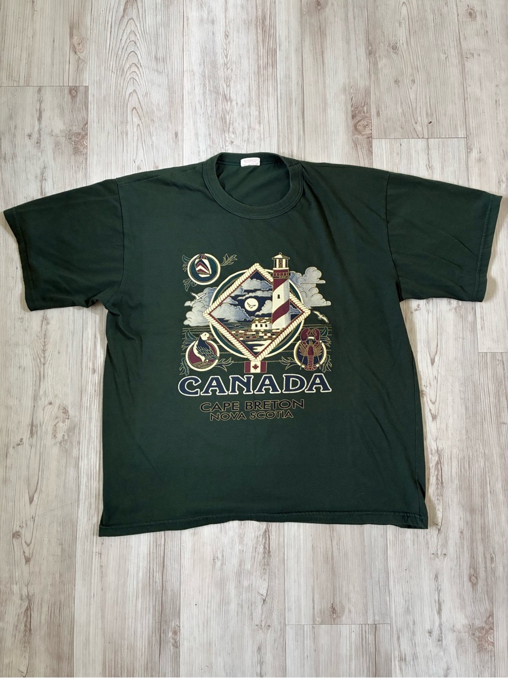 Vintage Oceanic Canada Nova Scotia T-Shirt